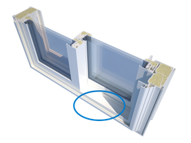 weather-proofing composite lock