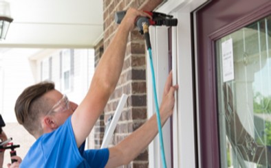 Champion installer sealing frame