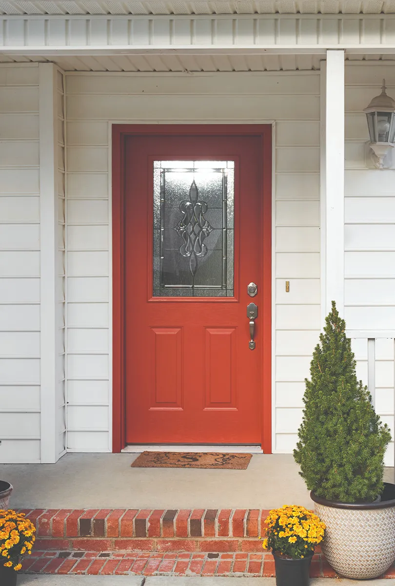 Red door