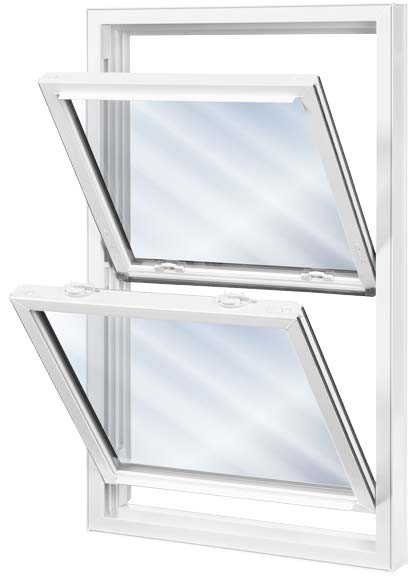 Double-hung window